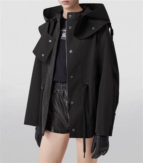 burberry lady jacket|Burberry oversized lightweight parka jacket.